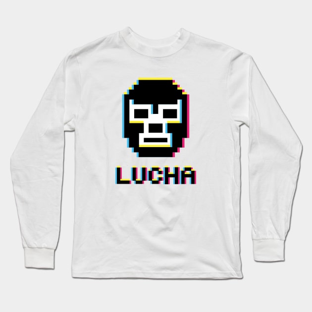 3D LUCHA Long Sleeve T-Shirt by RK58